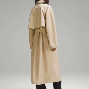 lululemon athletica Tan Trench Coat
